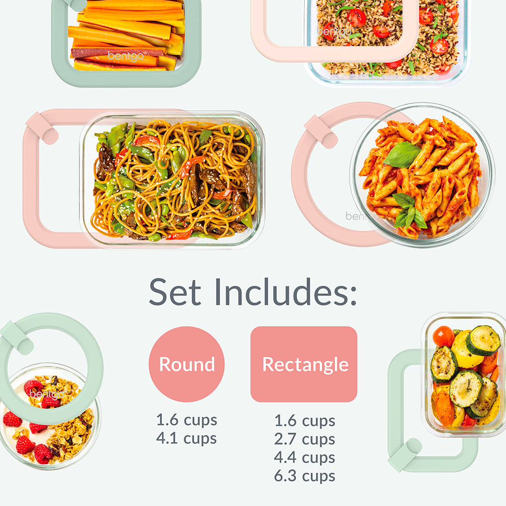 Bentgo Signature Glass Food Storage Set (12-Piece) - Image 13